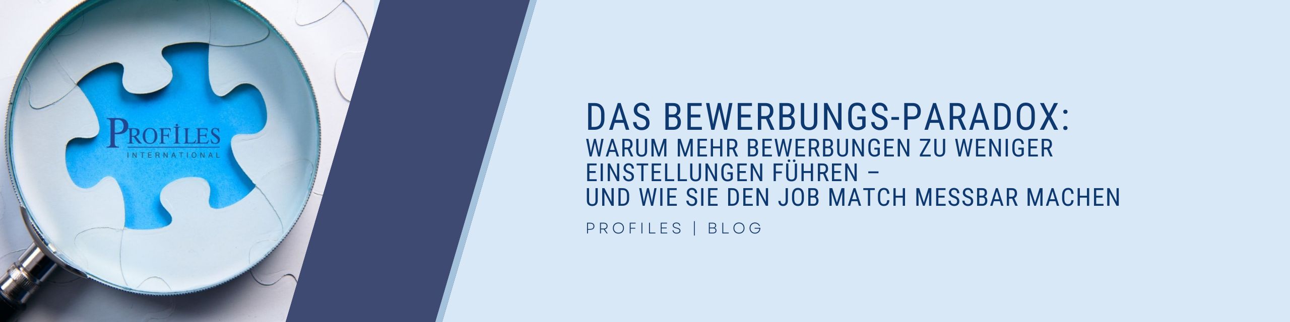 Das Bewerbungs-Paradox