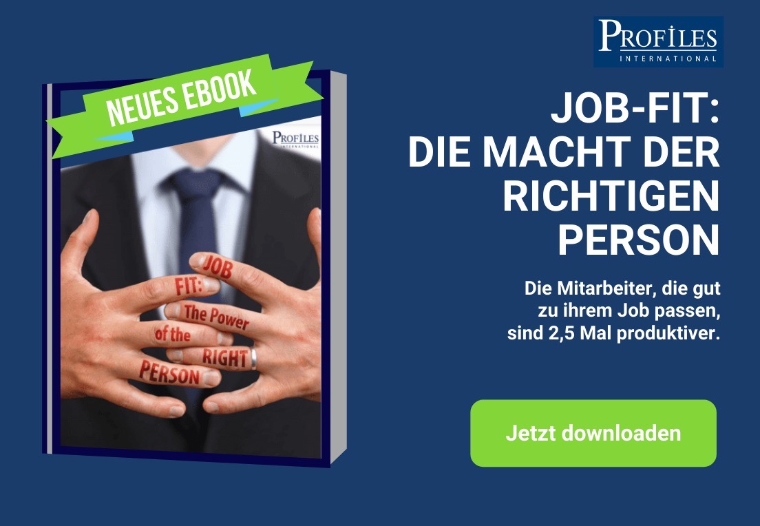 Den Unternehmenserfolg durch passenden Job-FIT steigern.