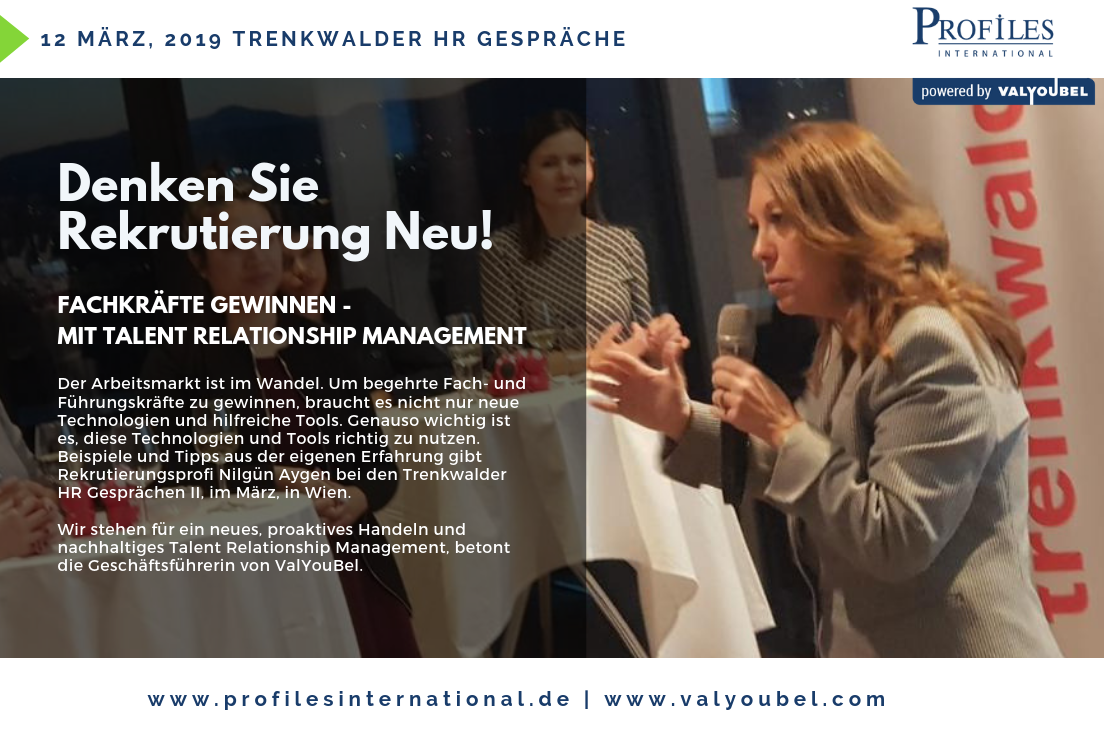 Talent Relationship Management - Rekrutierung Neu Erfinden - Profiles International