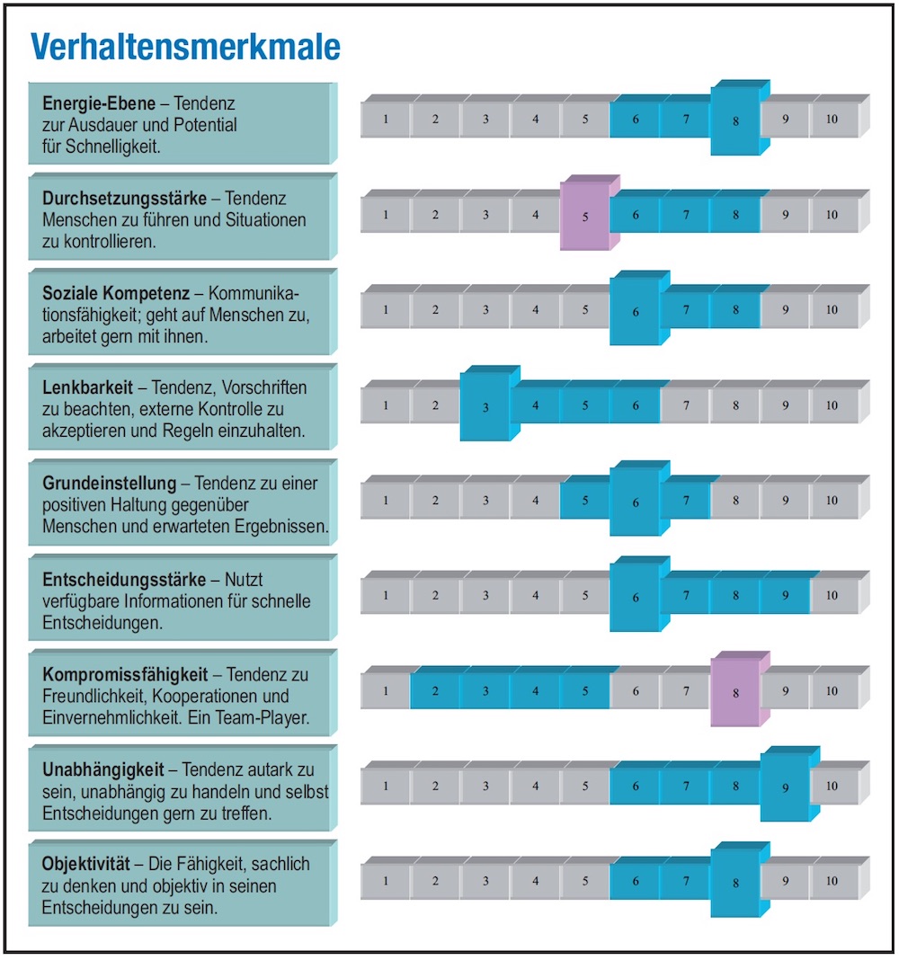 ProfileXT Bericht Seite2