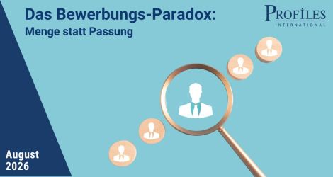 Das Bewerbungs-Paradox: Menge statt Passung