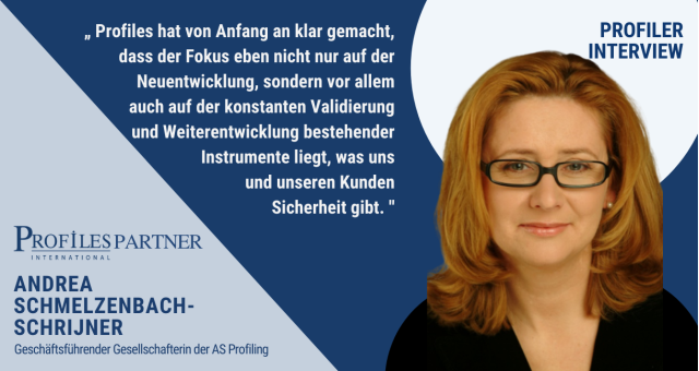 Andrea Schmelzenbach Profiler Dezember Newsletter - Interview