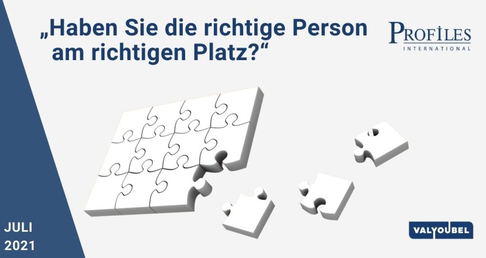 Haben Sie die richtigen Person am richtigen Platz?