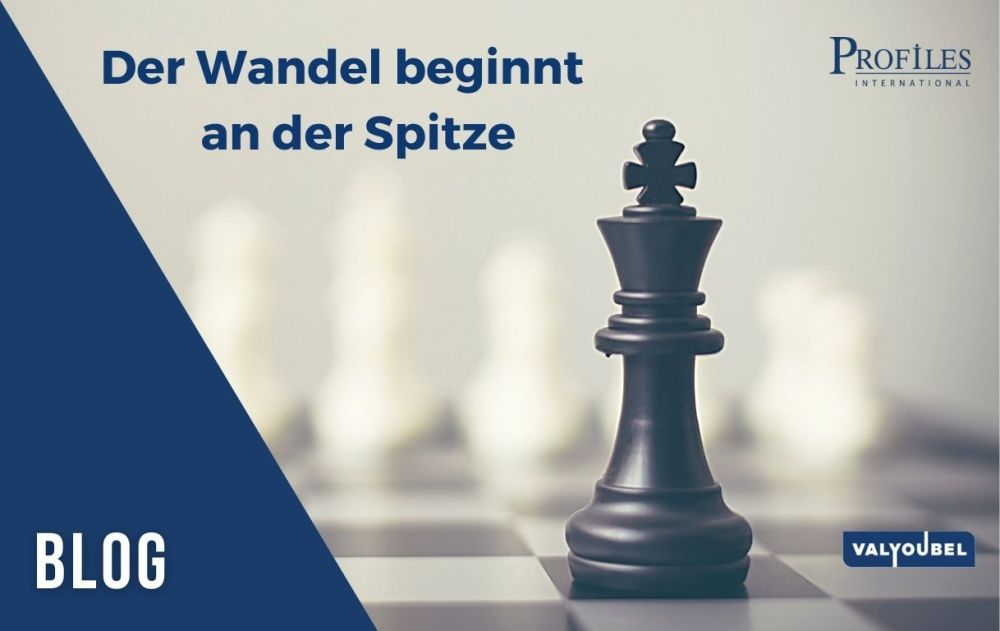 Der Wandel beginnt an der Spitze - Blog vom Profiler