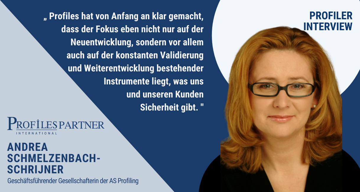 Profiler Interview - Andrea Schmelzenbach-Schrijner